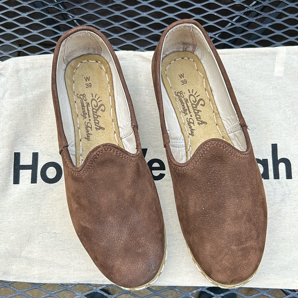 Brown Suede Sabahs